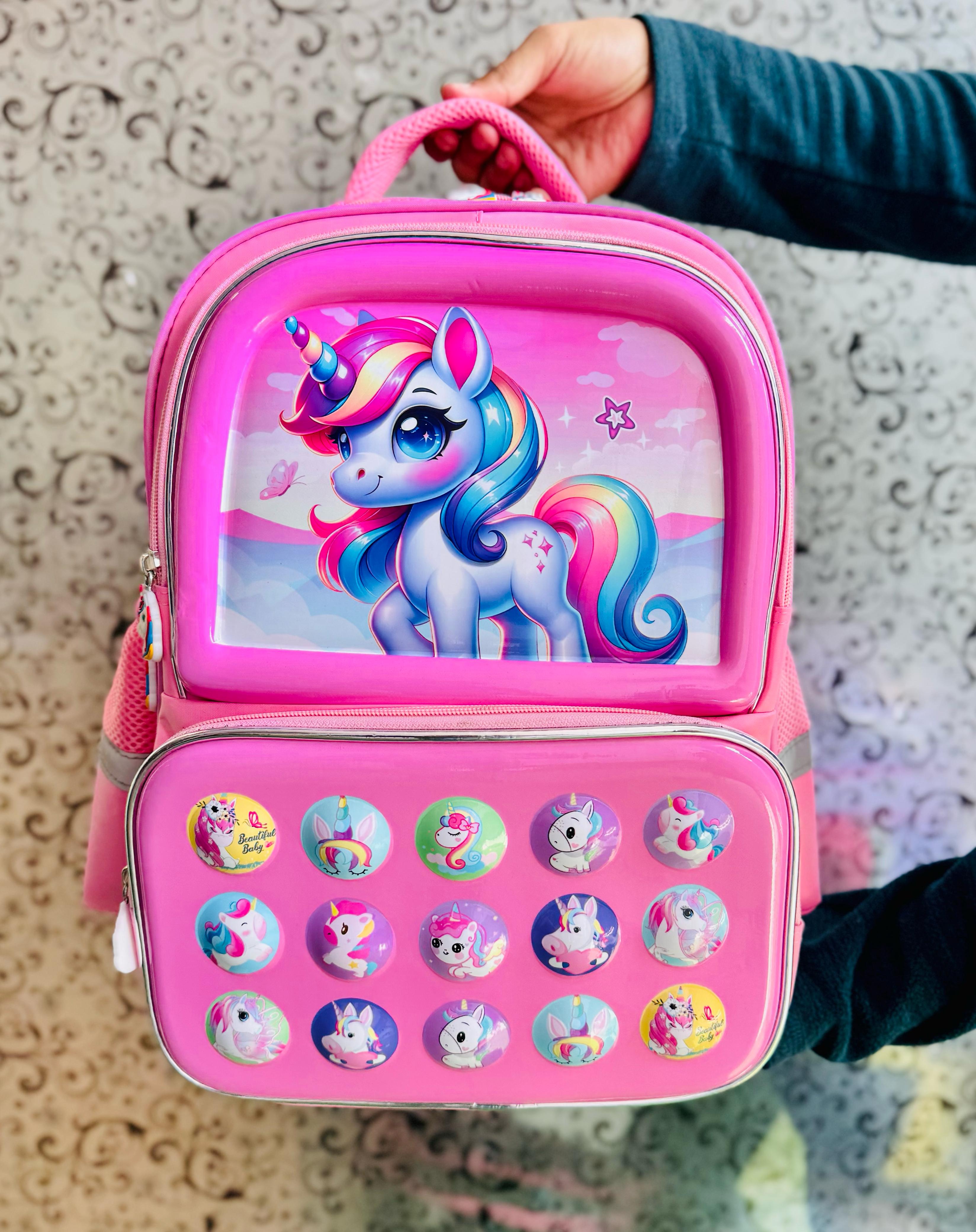 Unicorn 16-Inch School Bag